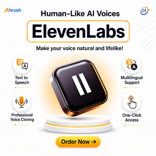 22 ElevenLabs Premium Subscriptions