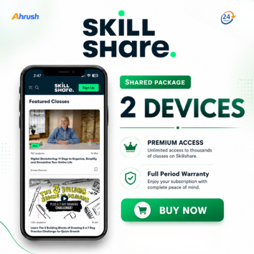 23 Skillshare Premium Subscriptions